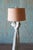 Vintage Sculptural Trompe l'Oeil Plaster "Drape" Floor Lamp After John Dickinson For Sale - Image 6 of 16