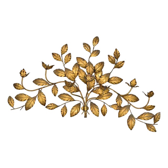 Vintage Hollywood Regency Wall Sconce, 1950s For Sale