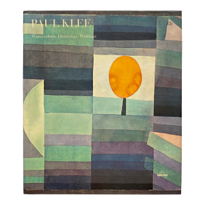 Paul Klee " Watercolors Drawings Writings " Vintage 1969 Lithograph Print Mid Century Modernist Hardcover Art Book