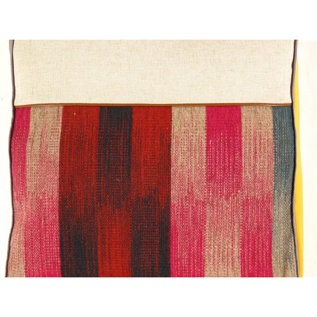 Pasargad Handmade Gloria Collection Pouf For Sale - Image 9 of 11