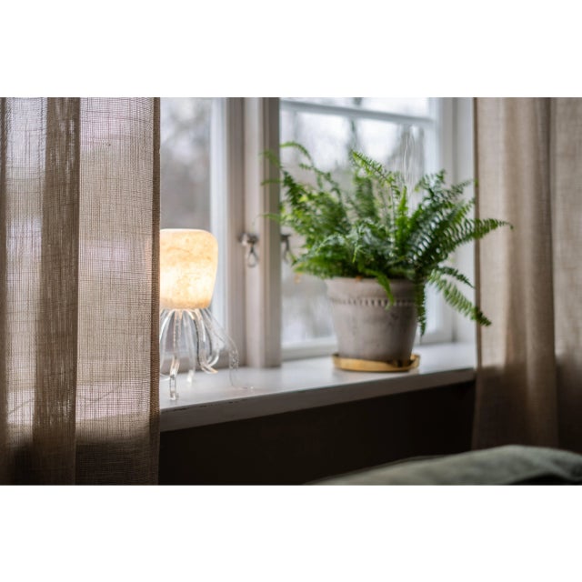 Designed and crafted in Stockholm, Sweden by Material Lights. A sculptural dialogue between ancient Egyptian craftsmanship...