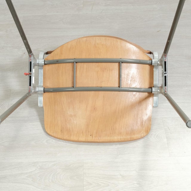 DSC Axis 106 Chairs by Giancarlo Piretti for Castelli, 1970s, Set of 4 For Sale - Image 18 of 18