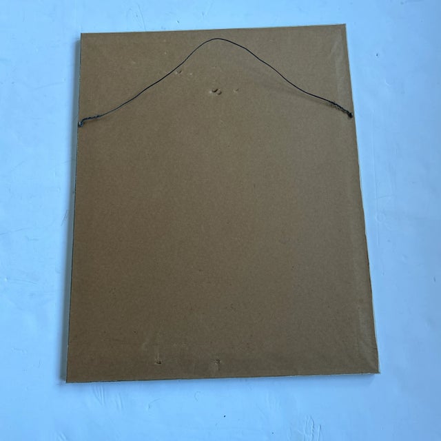 Early 20th Century Botanical Print of a Rose. Langlois Sculp., Framed For Sale In Philadelphia - Image 6 of 6