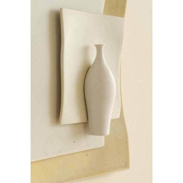 1980s Swedish Ceramic Wall Plaque by Vivi Calissendorff, 1980s For Sale - Image 5 of 7