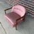Pink Finn Andersen for Selig Barrel-Back Lounge Chair With Wood Frame For Sale In Cleveland - Image 6 of 12