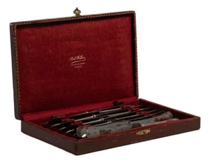 1910s Belgium Chocolate Metal Serving Utensil