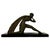 Demètre H. Chiparus, Art Deco Sculpture of Woman with Drapery, 1928, Bronze on Marble Base For Sale - Image 17 of 17
