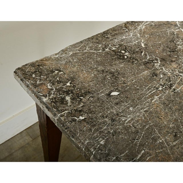 French 19th Century Oak Patisserie Console Table For Sale In Baton Rouge - Image 6 of 12