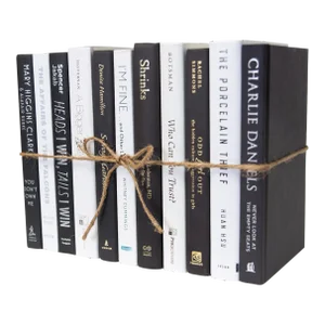 Decorative Books - Piano Book Bundle - 1 Foot of Black and White Books