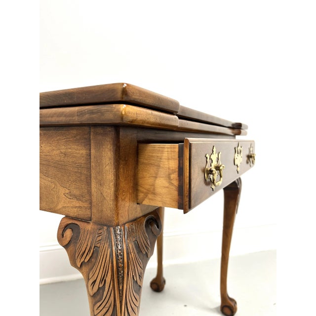Statton Private Collection Oxford Cherry Gateleg Flip Top Game ...