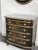 2000 - 2009 Chinese Style Black and Gold Chest With Matching Mirror For Sale - Image 5 of 5