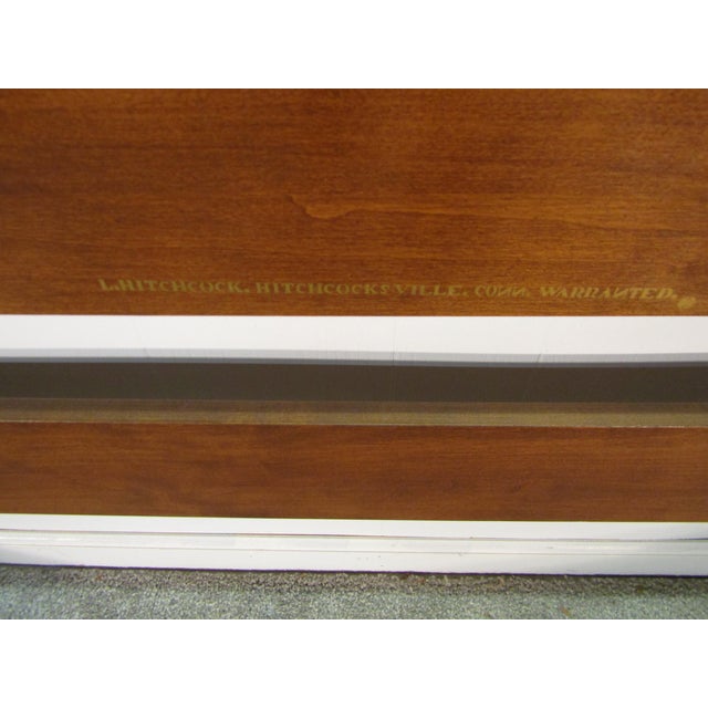 Wood Hitchcock Solid Maple Queen Size Pencil Post Bed For Sale - Image 7 of 7