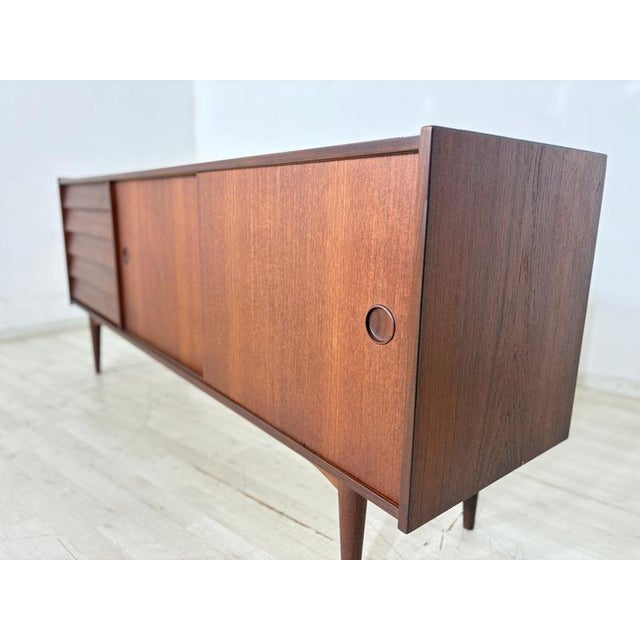 Mid-Century Modern Sideboard in Teak, 1960s For Sale - Image 15 of 18