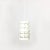 Metal Scandinavian Cubic White Metal Lyskurv Hanging Lamp by Louis Poulsen, 1960s For Sale - Image 7 of 10