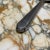 Metal Sterling Silver Large Hand Held Mirror For Sale - Image 7 of 9