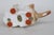 Brown Bone China Taiwan Tabby Cat Chasing Mouse Up a Tree Stump Ceramic Figurine 4964b For Sale - Image 8 of 14