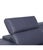Early 21st Century Casa Milano Favo Navy Blue 3-Piece Leather Match Living Room Set For Sale - Image 5 of 8