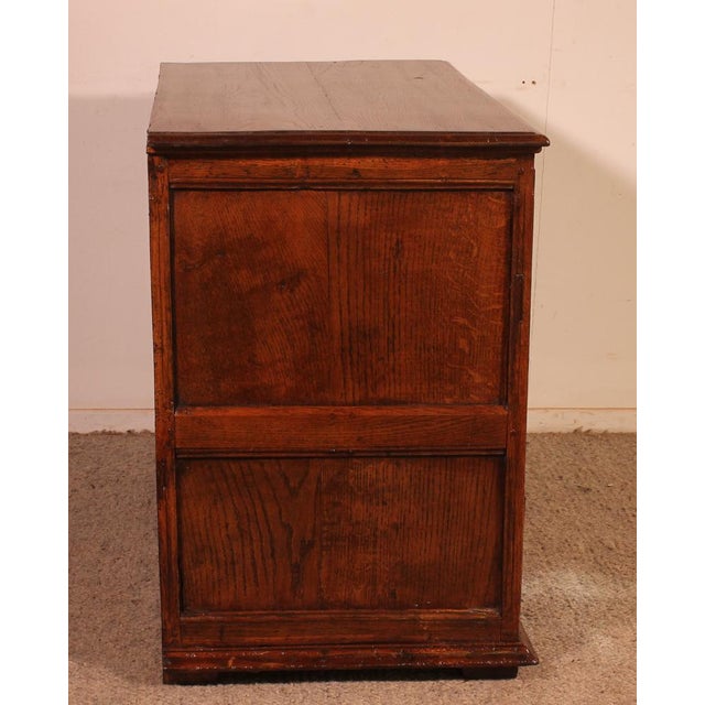 English Oak Chest of Drawers, 1700s For Sale - Image 5 of 13