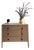 Leander Linea Three-Drawer Dresser — Danish Design, Whitewashed Oak For Sale