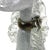 Murano Vintage Murano Barbini Label Gray Black Gold Flecks Italian Art Glass Poodle Puppy Dog Figure Sculpture For Sale - Image 4 of 8
