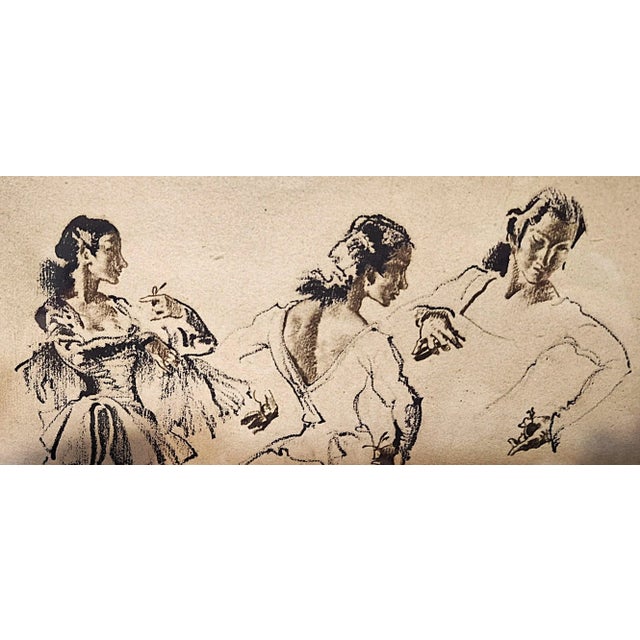 Flamenco Study – Signed Print by Sir William Russell Flint For Sale - Image 4 of 15