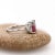 2020s 3ct Watermelon Tourmaline Ring with Natural Diamonds in Solid 14k Gold EM 10x8mm For Sale - Image 5 of 8
