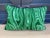 Modern Green Malachite Print Lumbar Pillow For Sale - Image 4 of 4