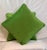 Contemporary Italian Green Apple Velvet Pillows - A Pair For Sale - Image 4 of 7