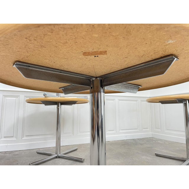 Vintage Round Side Table, 1990s For Sale - Image 3 of 9