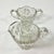 Late 1800s Antique Boho Chic Hollywood Regency American Brilliant Cut Creamer & Sugar - A Pair For Sale - Image 6 of 17