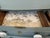 Antique Sheraton Style Bowfront Chest of Six Drawers With Locks and Key, New Paint and Knobs For Sale - Image 9 of 18