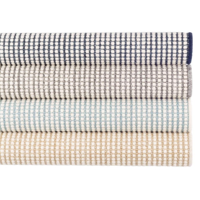 2020s Dash & Albert by Annie Selke Pixel Sky Woven Sisal/Wool Rug, 7' 6" x 9' 6" For Sale - Image 5 of 6