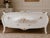 1950s Italian Venetian White Beech Bedframe - 4 Pc For Sale - Image 4 of 12
