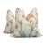 Vintage Floral Linen Pillows - A Pair For Sale