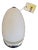 Vintage Wall Lamp with Chrome-Plated Metal Frame and White Glass Shade by EMB, 2000s For Sale