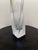 Signed Hoya Japanese Crystal Twist Vase For Sale - Image 12 of 15