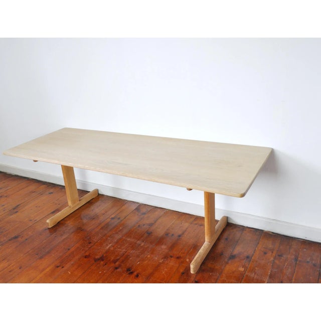 Classic shaker coffee table designed by børge mogensen produced by fredericia furniture, model 269, stamped 1963. soap-...