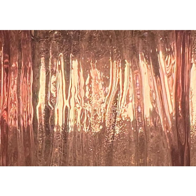 Pink Glass Tube Chandelier, Murano, 1970s For Sale - Image 4 of 18