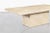 1980s Vintage Italian Marble Coffee TableVintage Italian Modern Travertine Coffee Table, 1980s For Sale In Los Angeles - Image 6 of 10