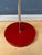 Adjustable Red Floor Lamp in style of Hoogervorst, 1970s For Sale - Image 9 of 11