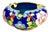 Vintage Chinoiserie Enamel Cloisonne Ashtray For Sale