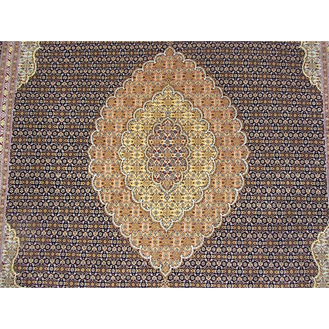 Tabriz Work Rug, 2000s For Sale - Image 3 of 15