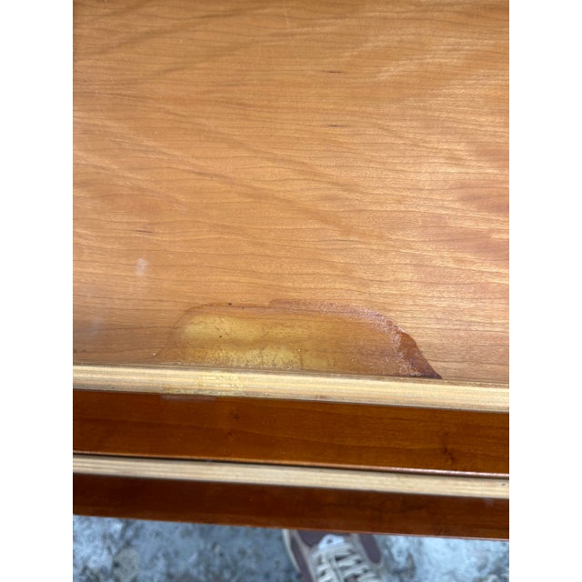 Mid-Century Modern Style Walnut Executive Desk For Sale - Image 11 of 12