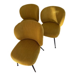 Set of 3 West Elm Dining Chairs For Sale