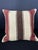 Turkish Hemp Pillow Cushion Natural Beige Red Cushion Cover 20x20 For Sale - Image 4 of 4