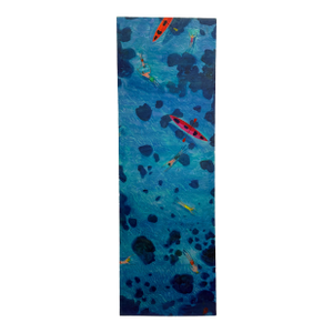Large Beach Scene Acrylic on Canvas by Joe Davis