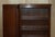 Open Library Bookcase in Flamed Hardwood For Sale - Image 3 of 18