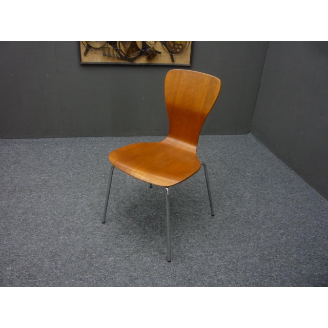 Teak Nikke Dining Chairs by Tapio Wirkkala for Asko, Set of 6 For Sale - Image 10 of 16