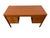 1980s Vintage Danish Modern Teak Writing Desk - Refinished! For Sale - Image 5 of 9