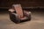Animal Skin Late 20th Century Overstuffed Leather Lounge Chair in Brown by Incanto Divani For Sale - Image 7 of 12